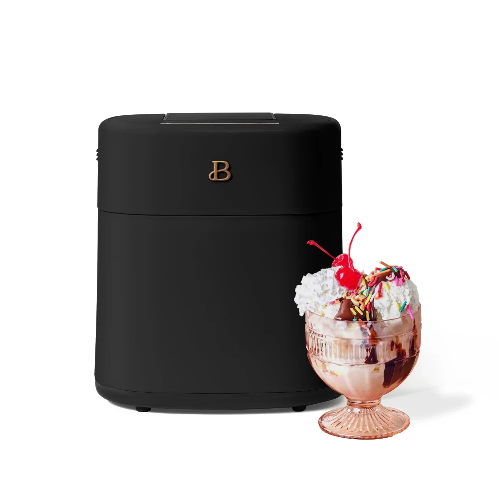 

1.5QT Ice Cream Maker with Activated Display, Black Sesame by Drew Barrymore