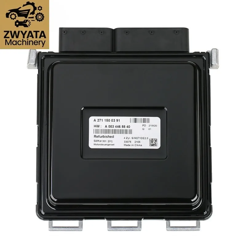 

A2711500391 A0034468840 ECU ECM Engine Computer Control Module for Mercedes-Benz W204 C250 SLK250 SIM271 DE2.0 2012-2015