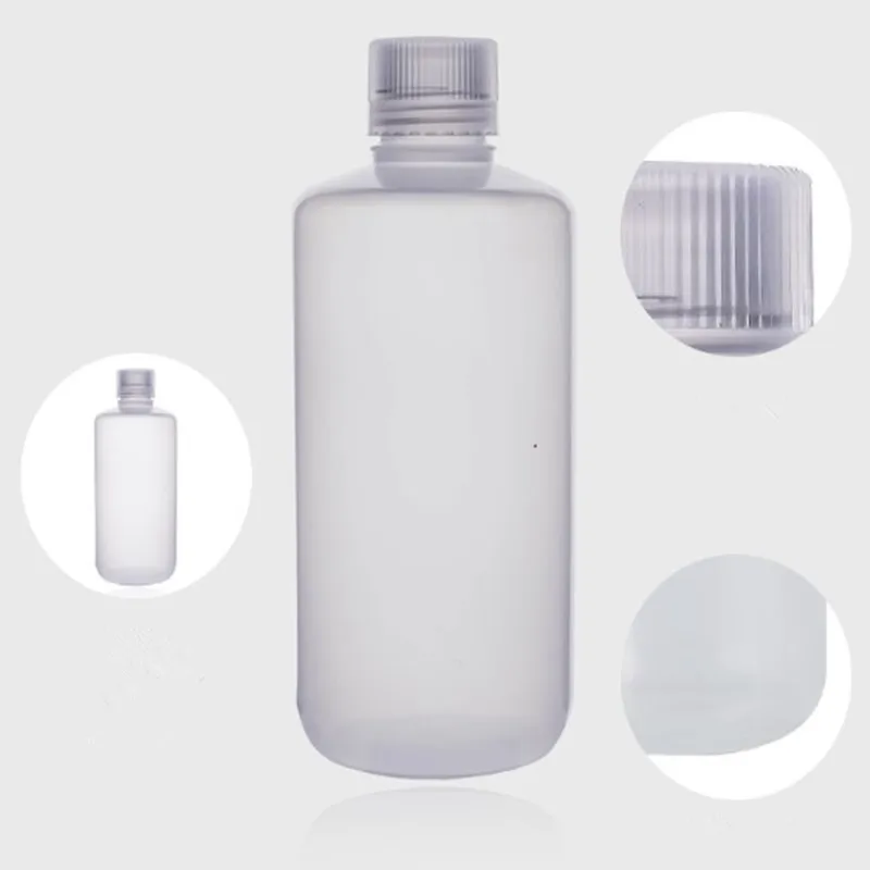 HDPE plastic bottle 30/60/125/250ml small translucent bottle Chemical reagent bottle  Bottling Laboratory Corrosion resistance  