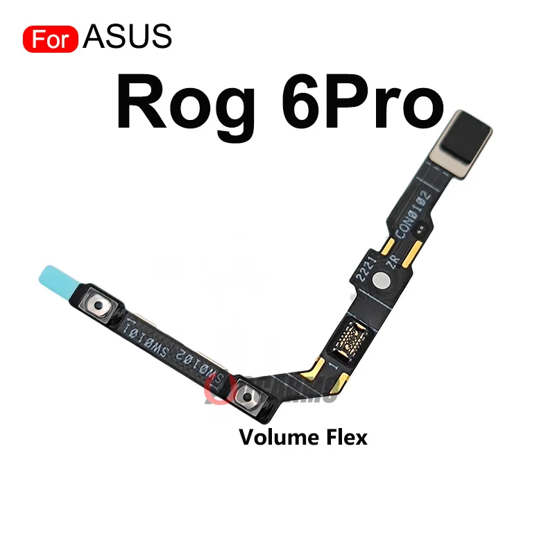 Power On/Off And Volume Buttons Flex Cable For ASUS ROG Phone 6 Pro rog6pro Replacement Repair Parts