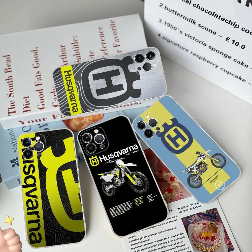 H-Husqvarnas Logo For IPhone 17 Air 16 Pro Max 15 14 13 12 11 Plus Phone Case view 4