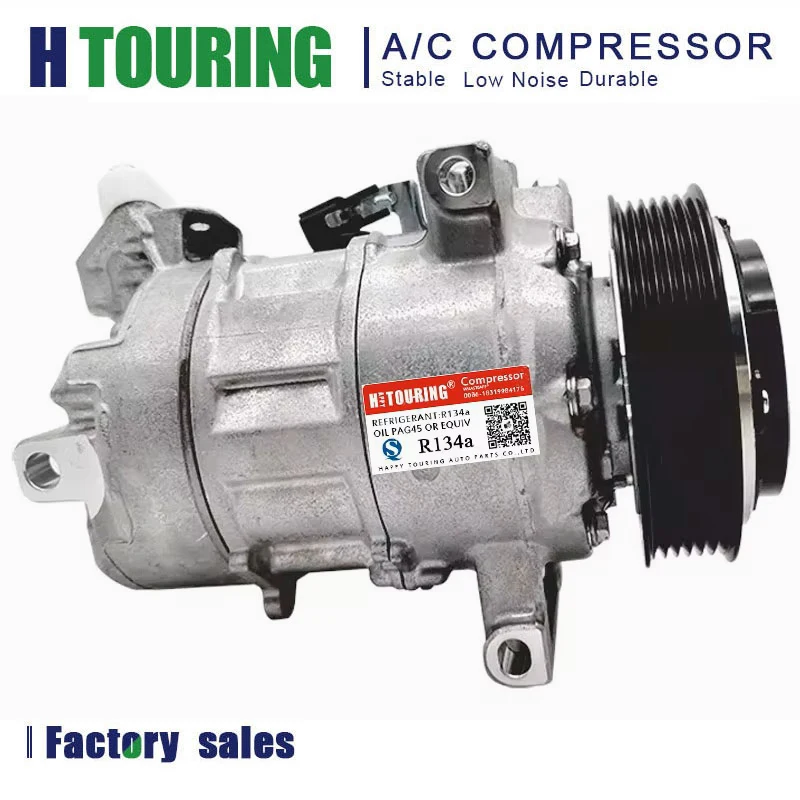 

Компрессор кондиционера переменного тока для Nissan X-TRAIL Qashqai J11E Renault Scenic 6SBH14C 926004EB0A 92600-4BE0A 4471606893 926004EF0A