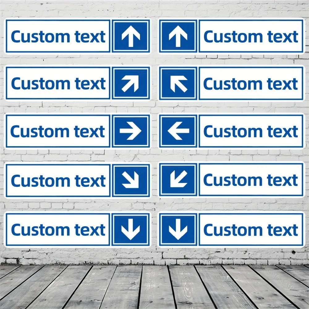 2D Flat 1pc Custom Aluminum Street Sign Decorative Use Solely, Indoor Outdoor 16x4In 40cm*10cm, Not For Food Contact