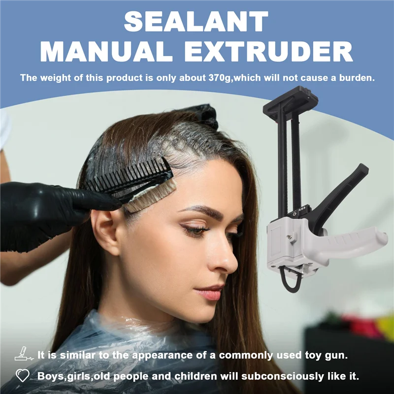 

【Hot-Selling!】704 Toothpaste Tube Glue Gun Silicone Manual Glue Gun Repair Tool Sealant Manual Extruder Injection Gun