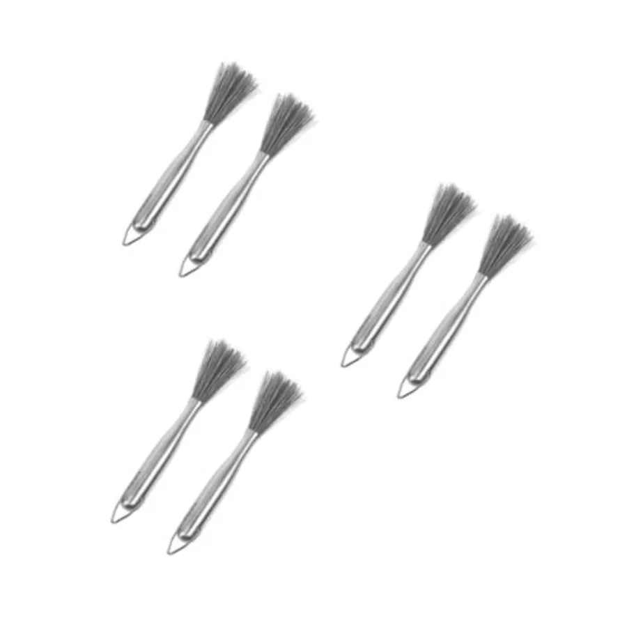 

4sets Pot Cleaning Brush Scrubber Dishwashing Brush Cleaning Brushes for Household Use Dish Scraper Kitchen Tea Brush Baking Br