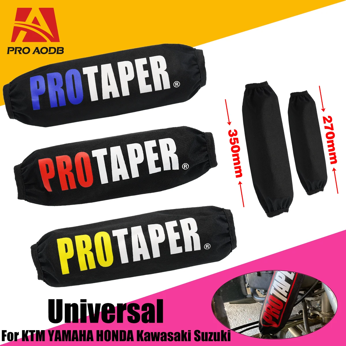 

270mm 350mm Rear Shock Absorber Suspension Protector Protection Cover For SX EXC CRF YZF KLX RMZ Dirt Bike Motorcycle ATV Quad