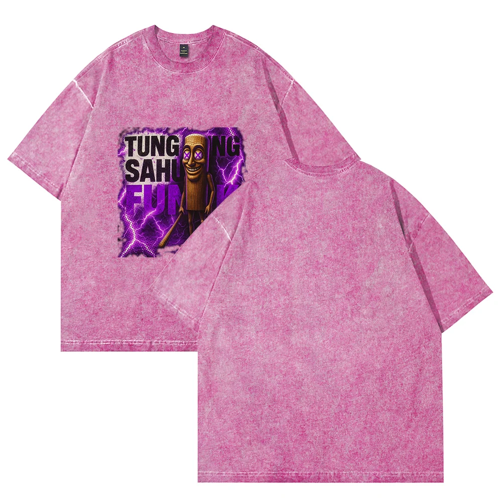 

TUNG TUNG TUNG SAHUR Merch Short Sleeve T Shirt Unisex Sport Pullover Harajuku y2k t shirt Top Printed Casual Clothes