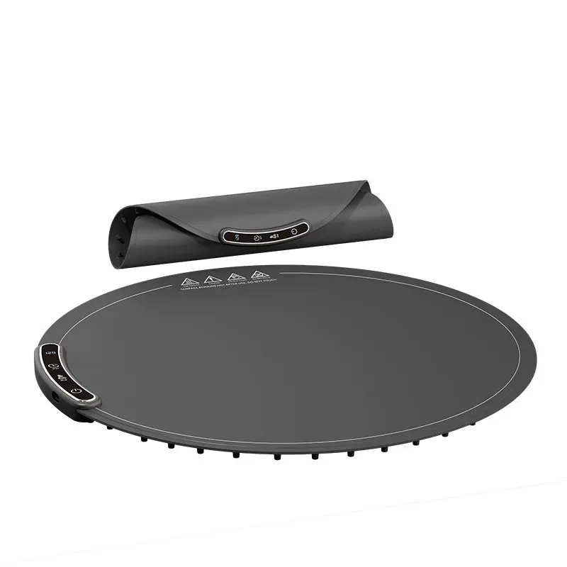 

Household Silicone Vegetable Warming Board Portable Folding Hot Cutting Board Household Meal Heating Insulation Board