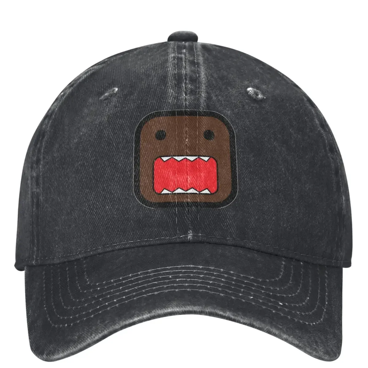 

Domo Domo Kun Doll Baseball Cap Mouth Dice Head y2k Funny Unisex Teens Hip Hop Dad Hats Hunting Camping Baseball Caps Gift