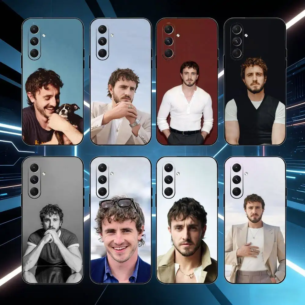 

P-Paul M-Mescal Phone Case For Samsung Galaxy A73,A72,A71,A70,A52,A51 Others Soft Black Cover