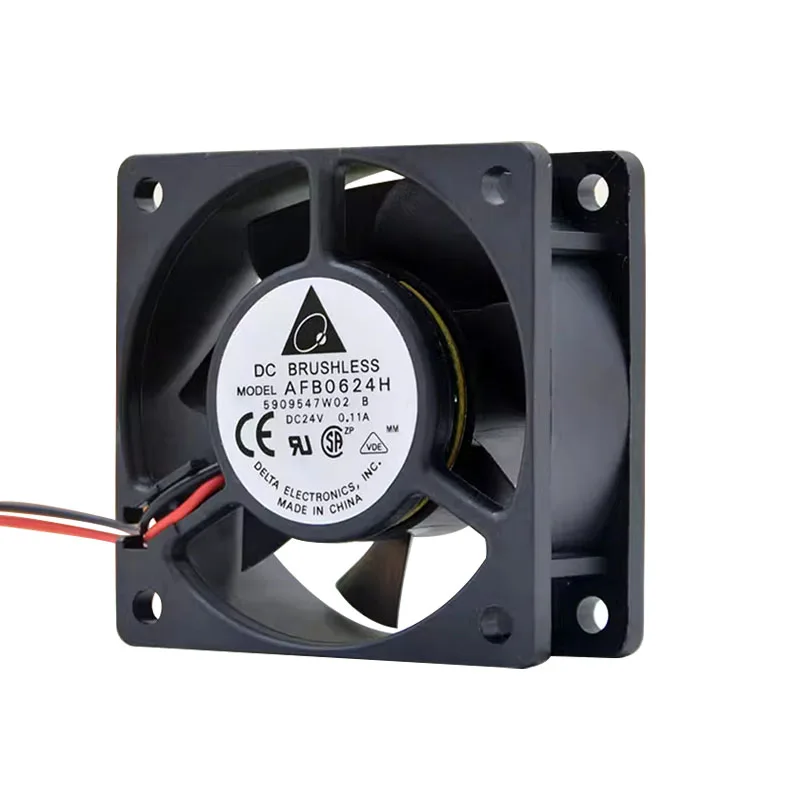 

НОВЫЙ ОРИГИНАЛЬНЫЙ AFB0624H 24 В 0,11 А 6025 60*60*25 мм Радиатор охлаждающего вентилятора