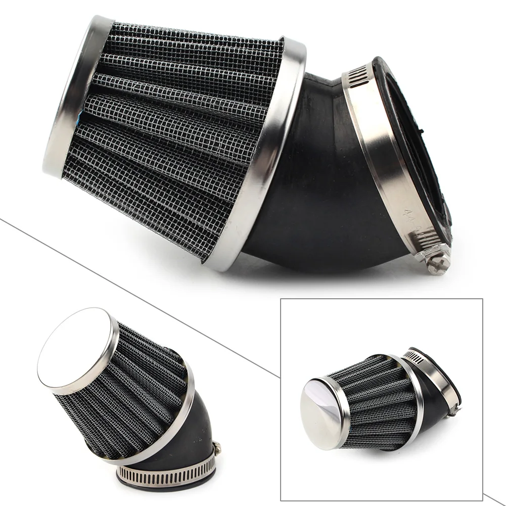 50mm Motorcycle Air Cold Filter Cleaner for Honda Yamaha Suzuki Kawasaki Scooter ATV Pit Dirt Bike Universal