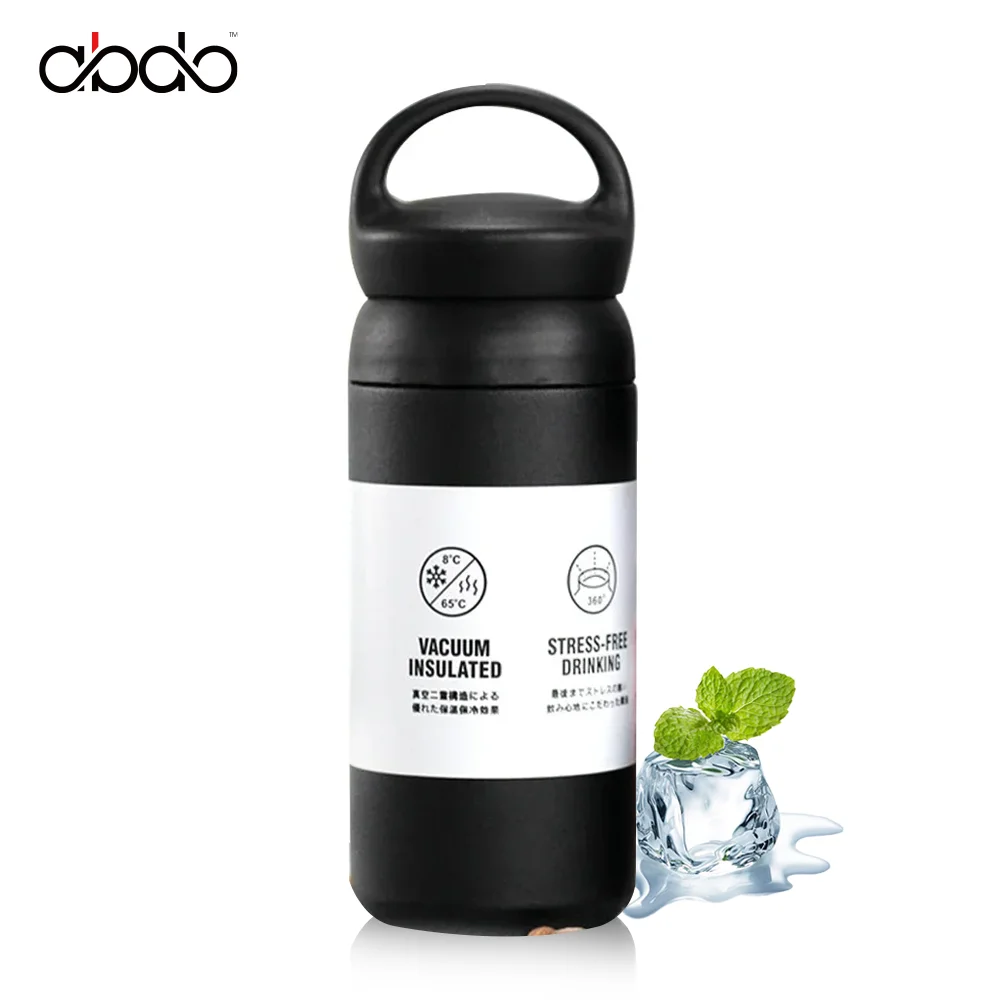 Vacuum Insulated Thermos Water Bottle Portable Tumbler Cup Thermal Stainles Steel Vacuum Flask Coffee Travel Mug Leakproof Drink