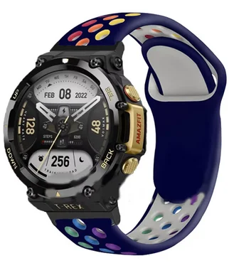 Breathable Silicone Strap  watchband For Amazfit T-REX3 A2322 Bracelet wristband Amazfit T-Rex 2 Amazfit Active Edge A2212