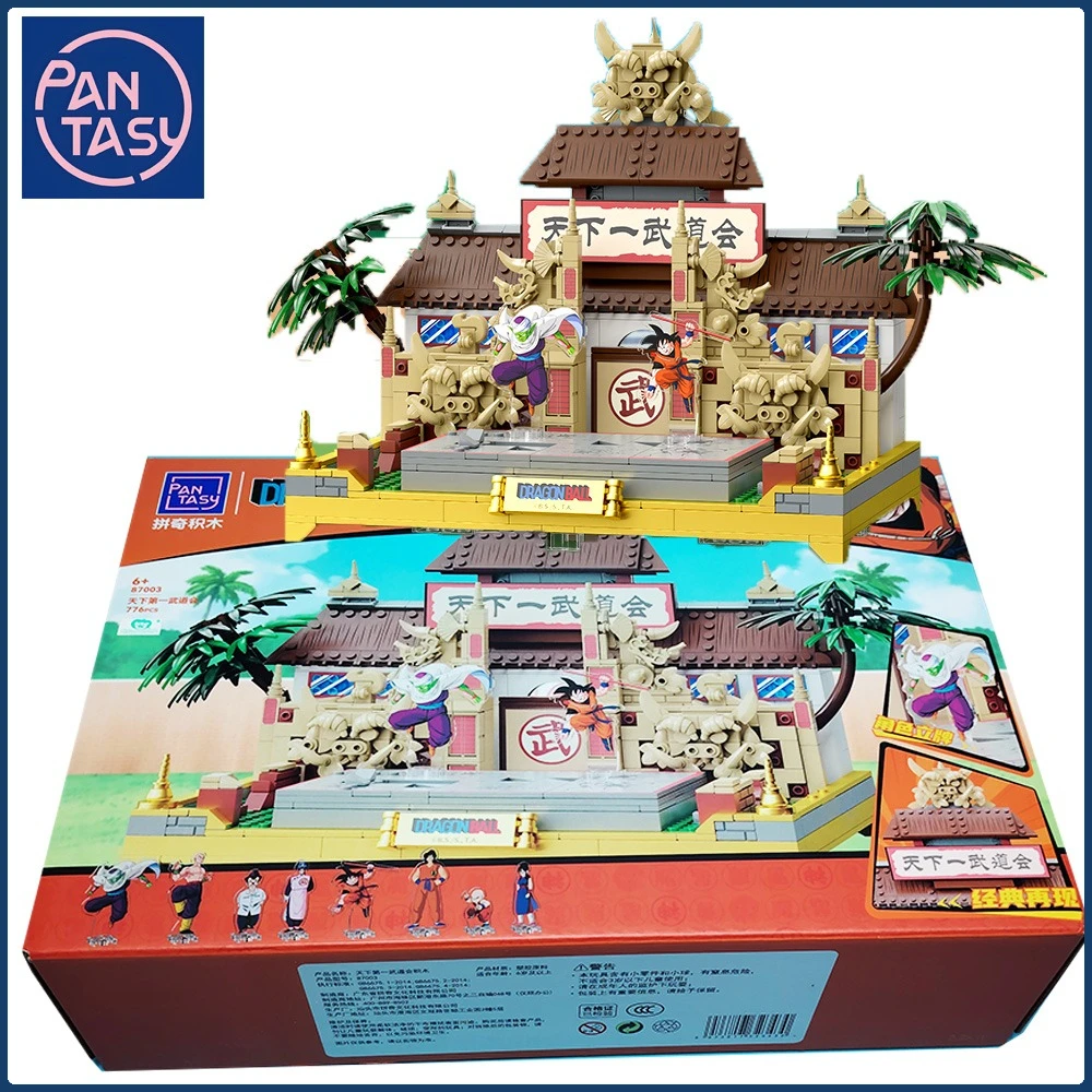 

PANTASY Original Dragon Ball Assembled Building Blocks Cartoon Splicing Collection Model Toys Desktop Ornament Christmas Gifts