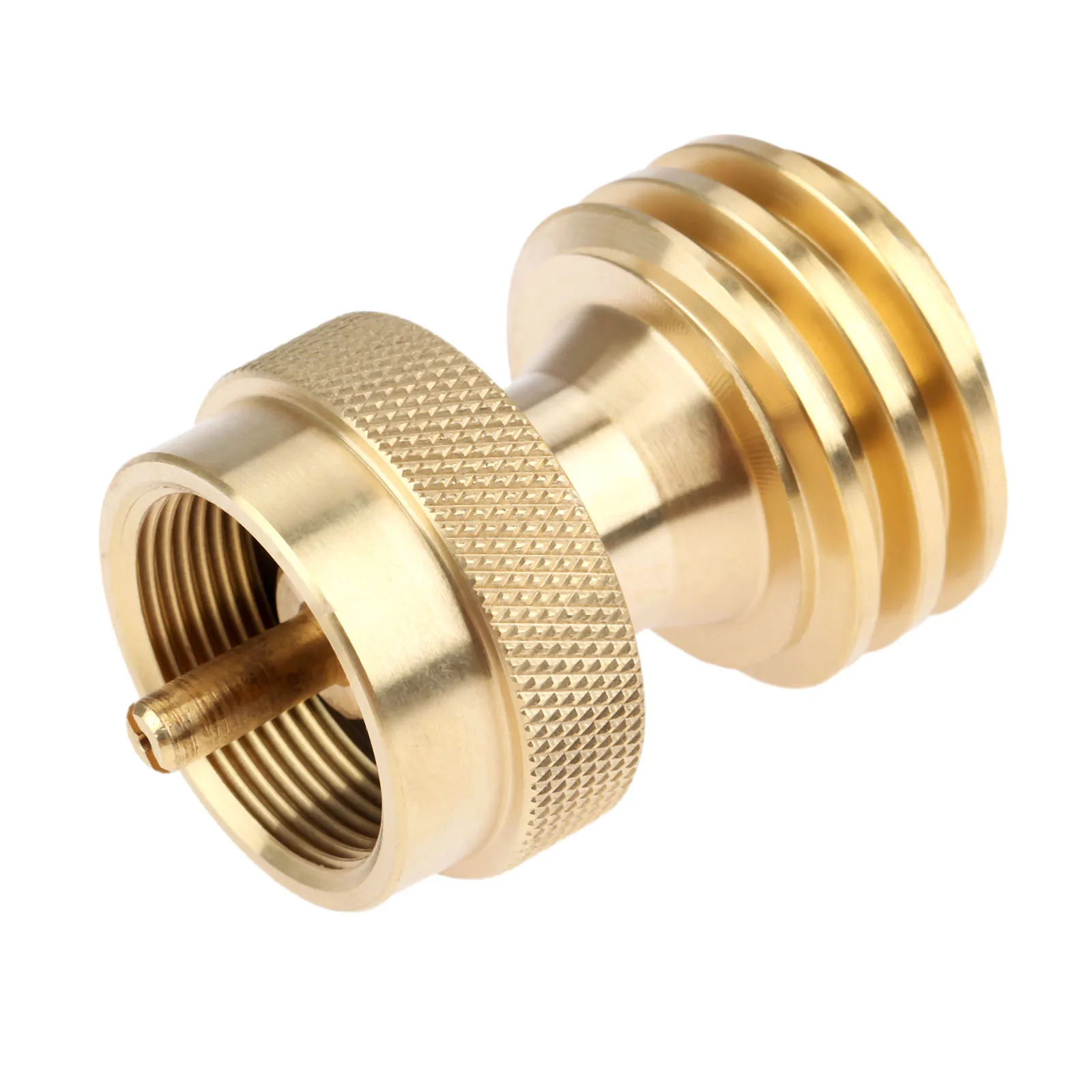 1 LB Propane Gas Grill Adapter Converter Disposable Bottle Cylinder Thread Connector for BBQ Grill,Camping, Tailgating Picnic