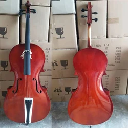 Wholesale Factory Cheap Price Handmade Professional 3/4 4/4 Cello