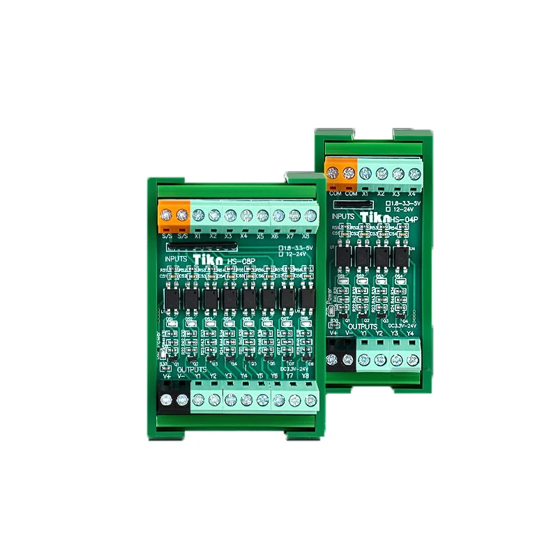 Single-chip microcomputer industrial control computer PLC conversion module board, PNP to NPN level conversion of high and low v 4