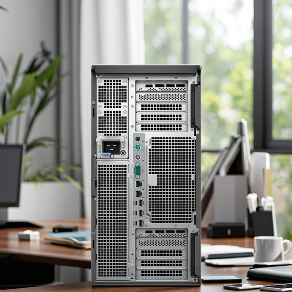 جرد محطة عمل هيكل برج المعالج المركزي T7960 Xeon الدقيق #4