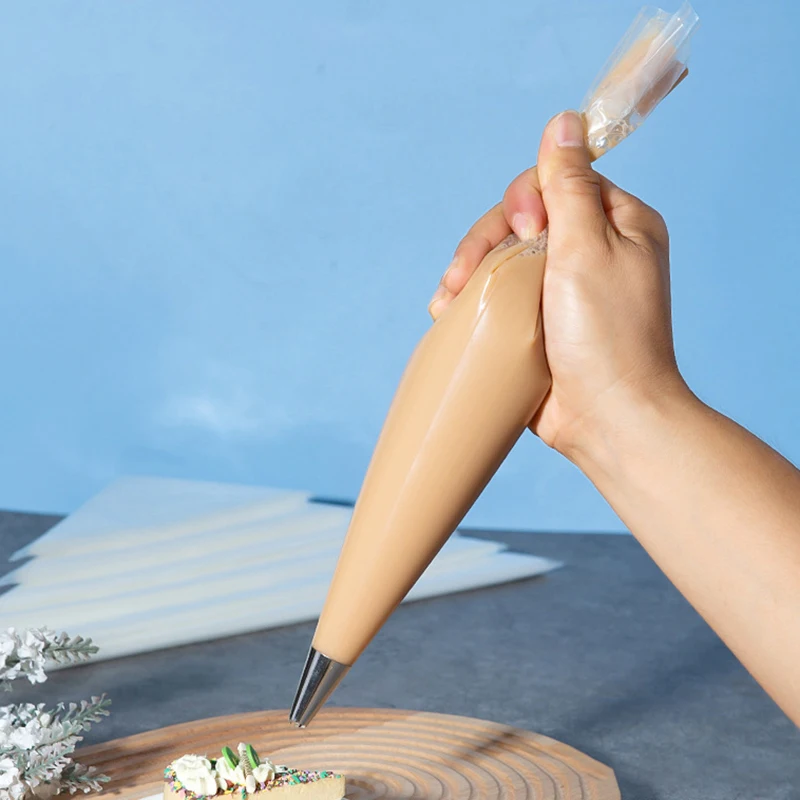 Bolsa de repostería desechable de 50 piezas, equipo de confitería, accesorios de pastelería y panadería, herramientas para pasteles