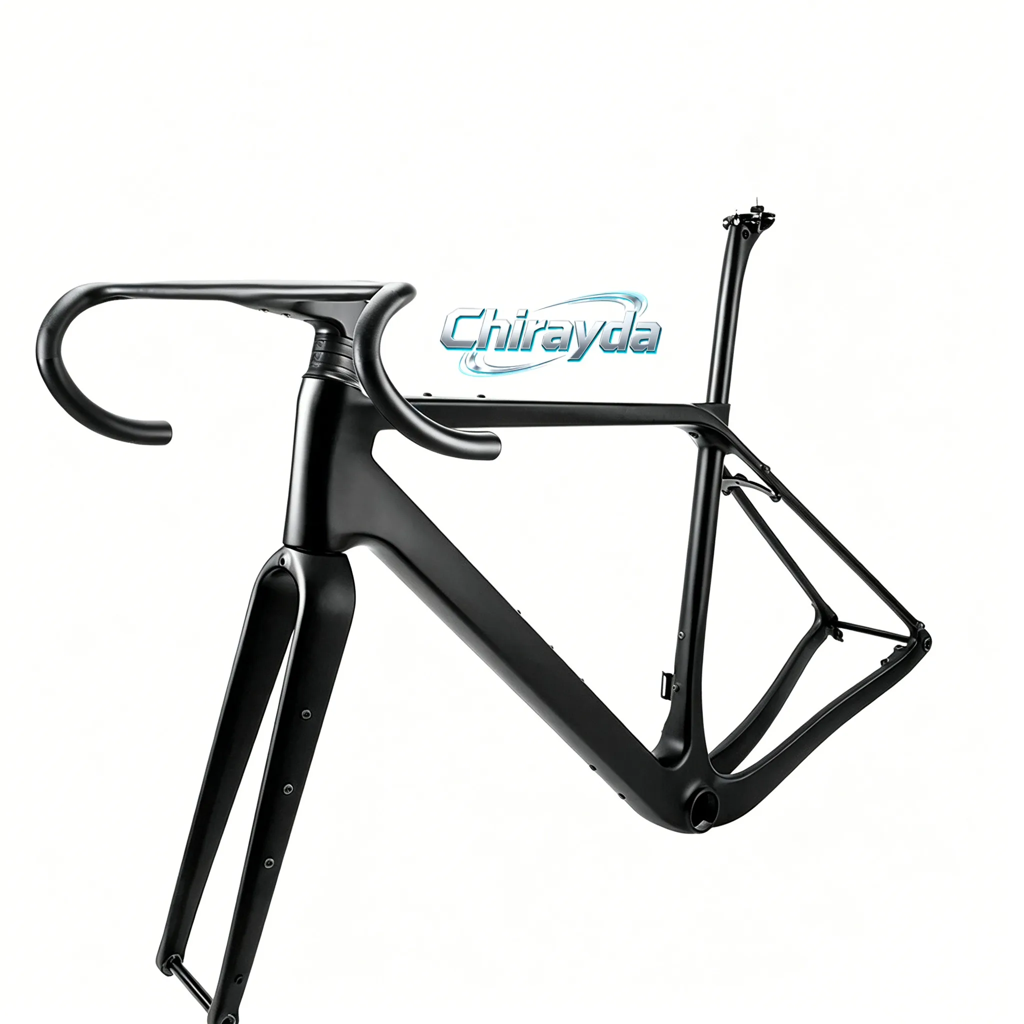 2026 Chirayda T1100 Toray Carbon Road Bicycles Disc Brake Frame T47 Thread Bottom Bracket Internal Cable Routing