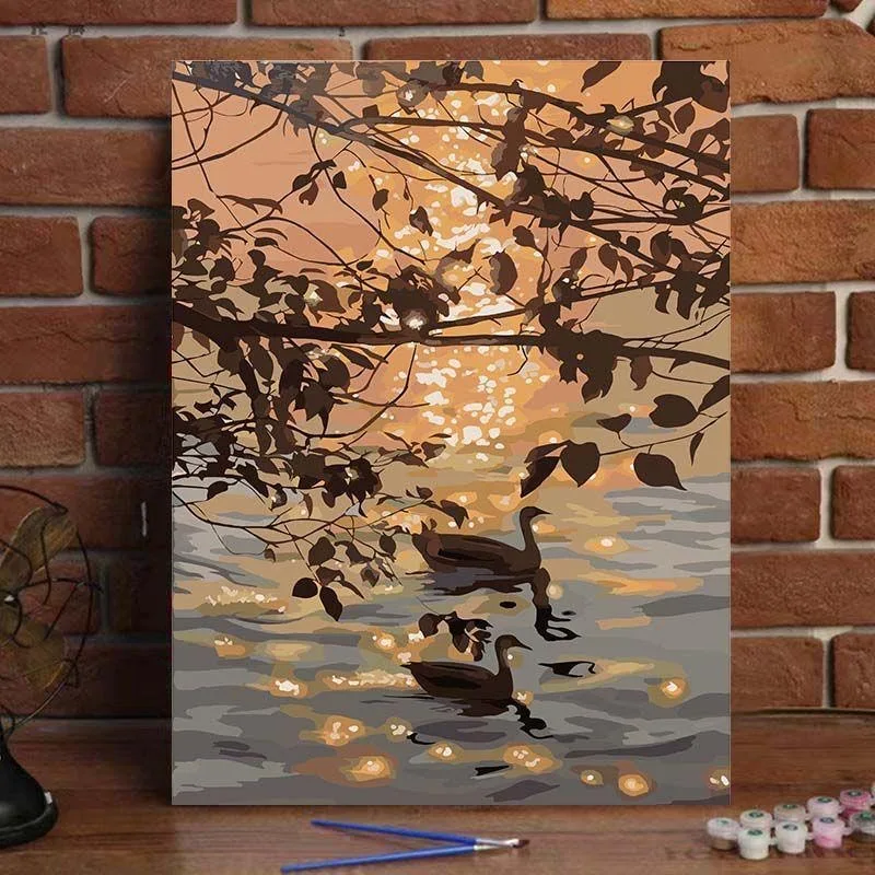

E-0031 Autumn Maple Oil Painting