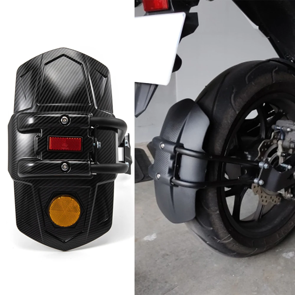 Mudguard Rear Fender For Honda CB190R GW250 Chunfeng 400 Loncin300R Ninja Mud Splash Guard Protection Wheel Hugger For Flat Fork