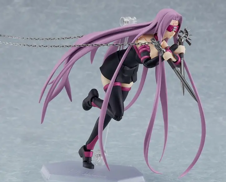 Original figma 538 FATE FGO Rider Medusa PVC Action Figure Anime  Model Toy Doll