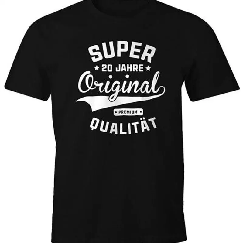 Mens Birthday Gift T-Shirt Super Original Fun Shirt Moonworks®