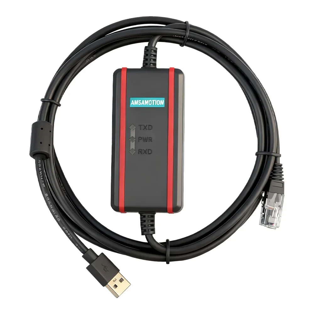 

USB-S6-L-T00-3.0+ for Inovance IS620P Series Servo CN3 Port Download Data Cable Debugging Line USB-S6-L-T00