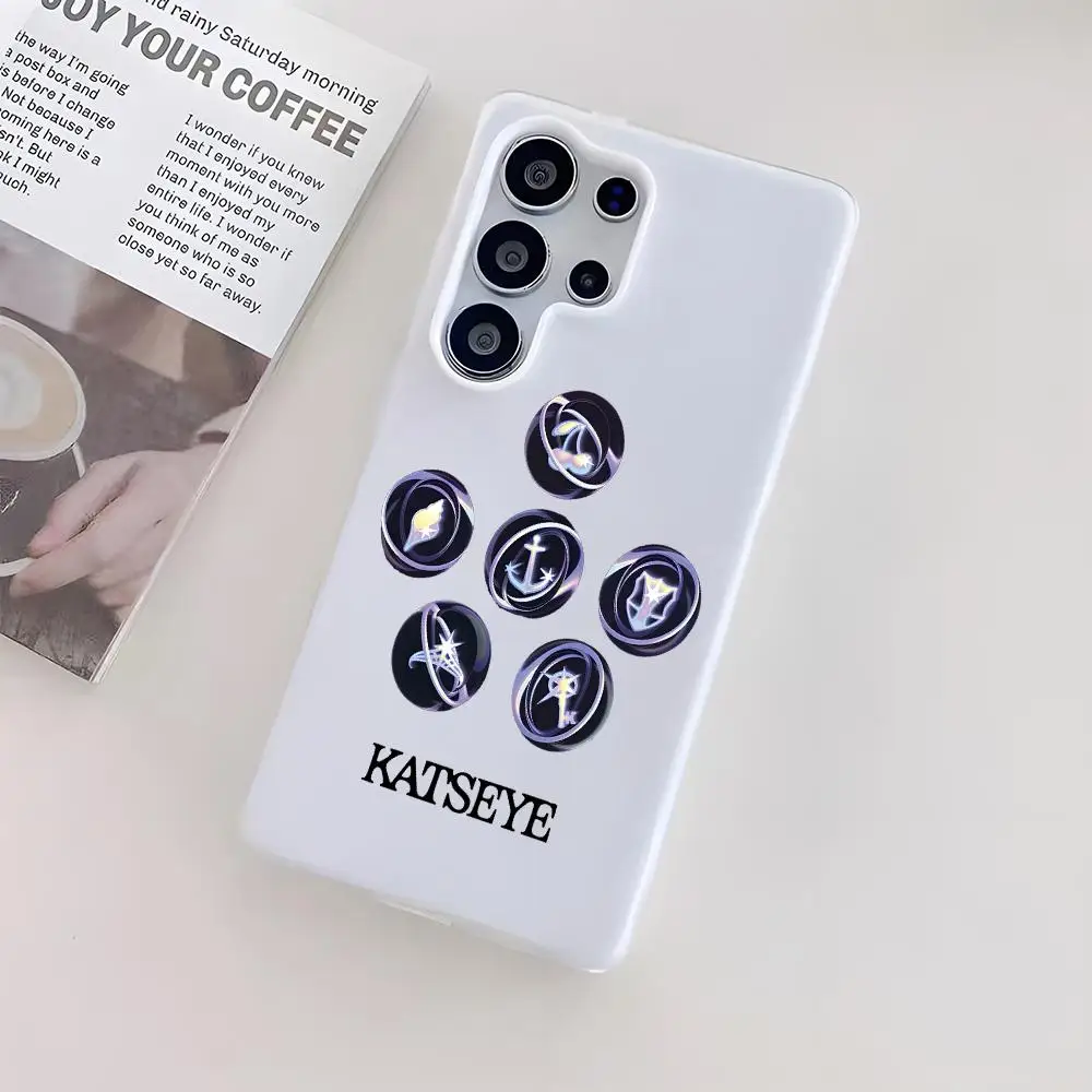 Kpop Band K-Katseye Phone Case For Samsung Galaxy S25 S24 S22 S23 Ultra S21 S20 Plus Frosted Jelly Shockproof Soft Cover