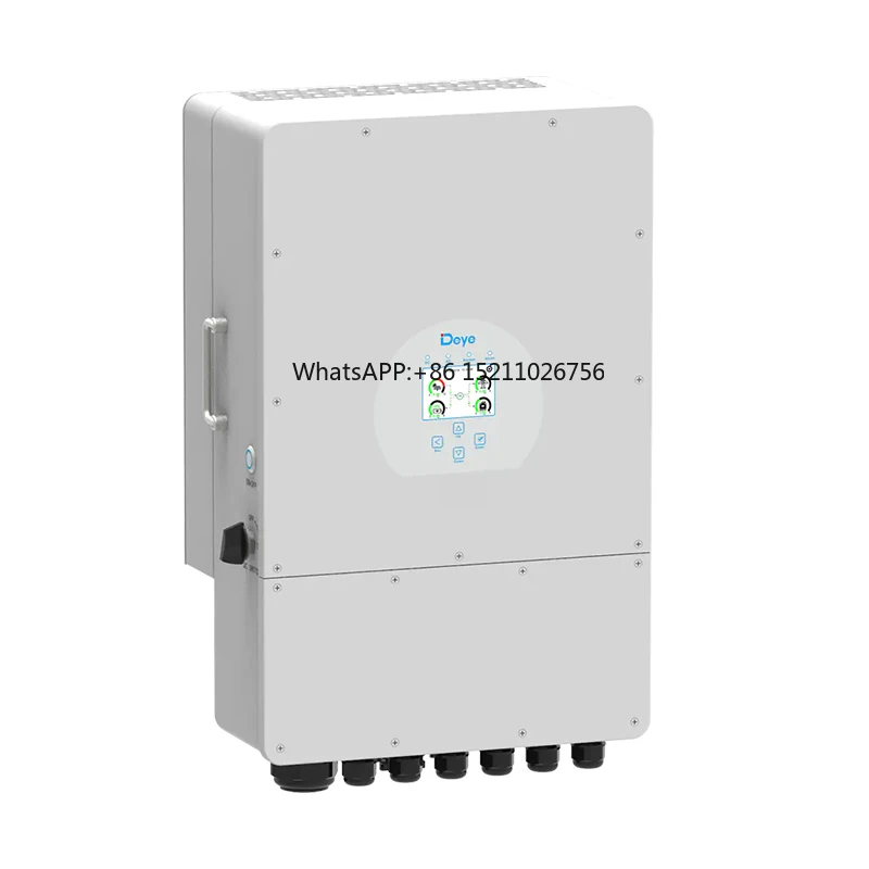 12kw Deye hybrid inverter 8kw solar inverter power charger system single phase 10kw 3 phase inverter solar