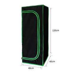 High Quality 600D Grow Tent Hydroponic Garden Mini Grow Tent 40*40*120cm