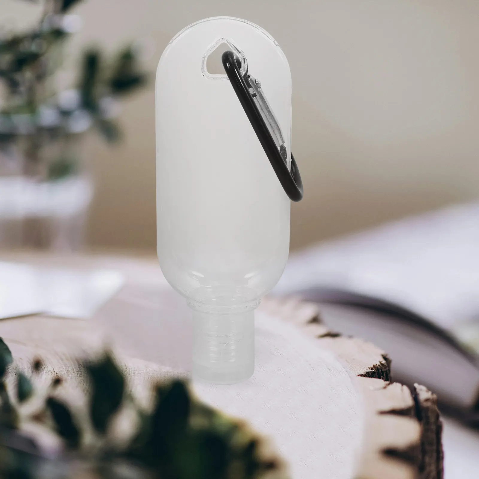 10 set Travel Empty Bottles Hand Container Refillable Keychain Spray Bottle Portable Liquid Carrier For Perfume