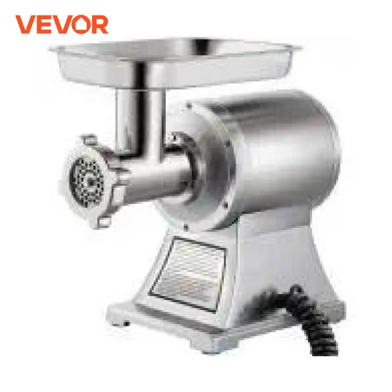 VEVOR 122kg/St. 250 kg/St, Elektrischer Fleischwolf 850W 1100W Zerkleinerer Küchenmaschinen Küchengeräte Gewerbliche Fleischwolfmaschine