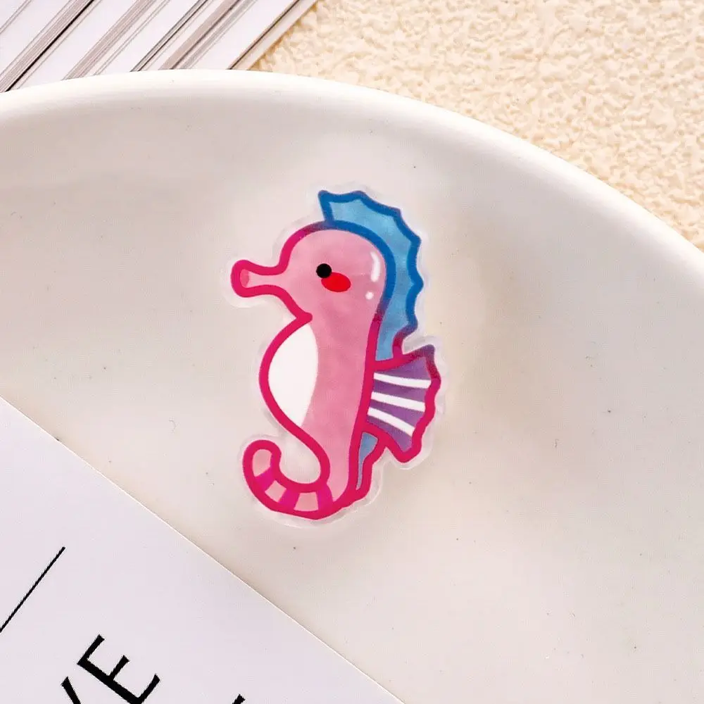 

Creative Conch Ocean Fish Hairpin Coral Clownfish Jellyfish Hair Clips Seaweed Korean Style Animal Duckbill Clip Party