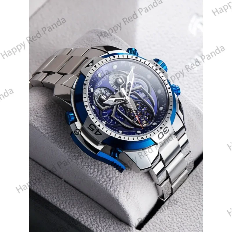 Swiss automatic mechanical watch men's watch fashion trend waterproof luminous large dial