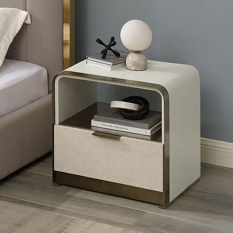 

bedside table nightstands italian luxury wide night stand hotel bedside table storage cabinet with drawer Hot sales