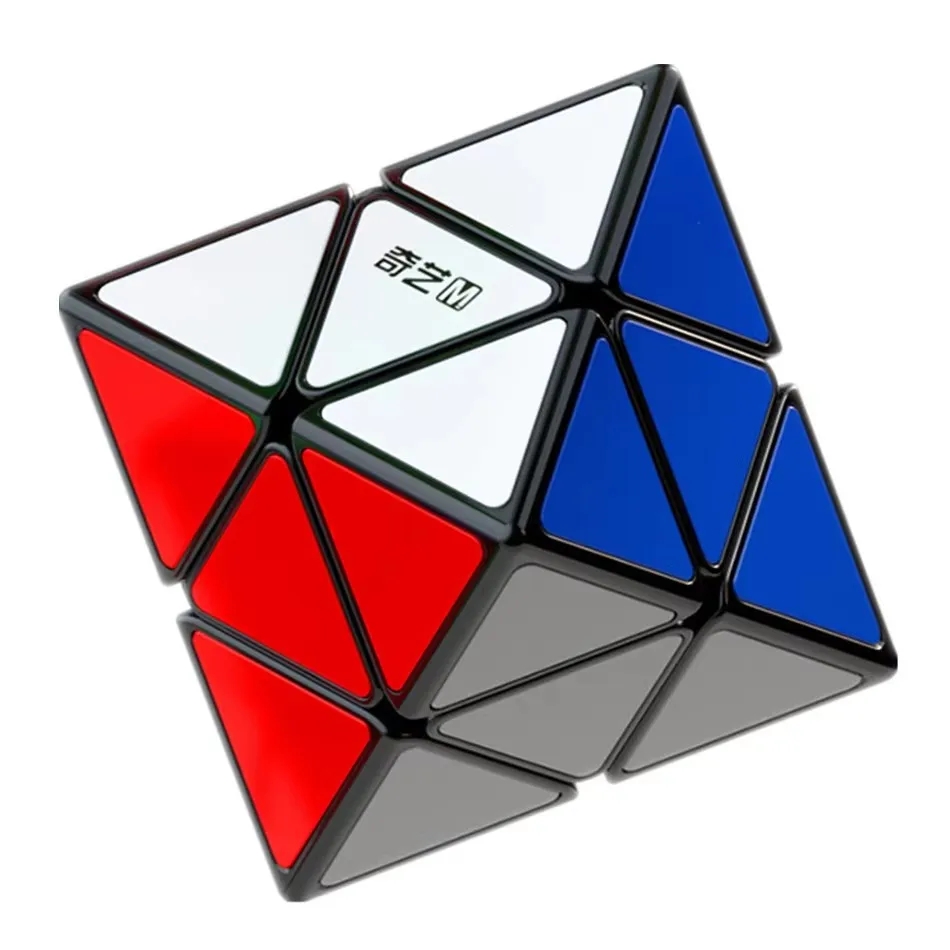 QIYI Skewb Diamond Magnetic Magic Cube Qiyi Second-order octahedron Professional Fidget Toys Cubo Magico Puzzle Creative  Gifts