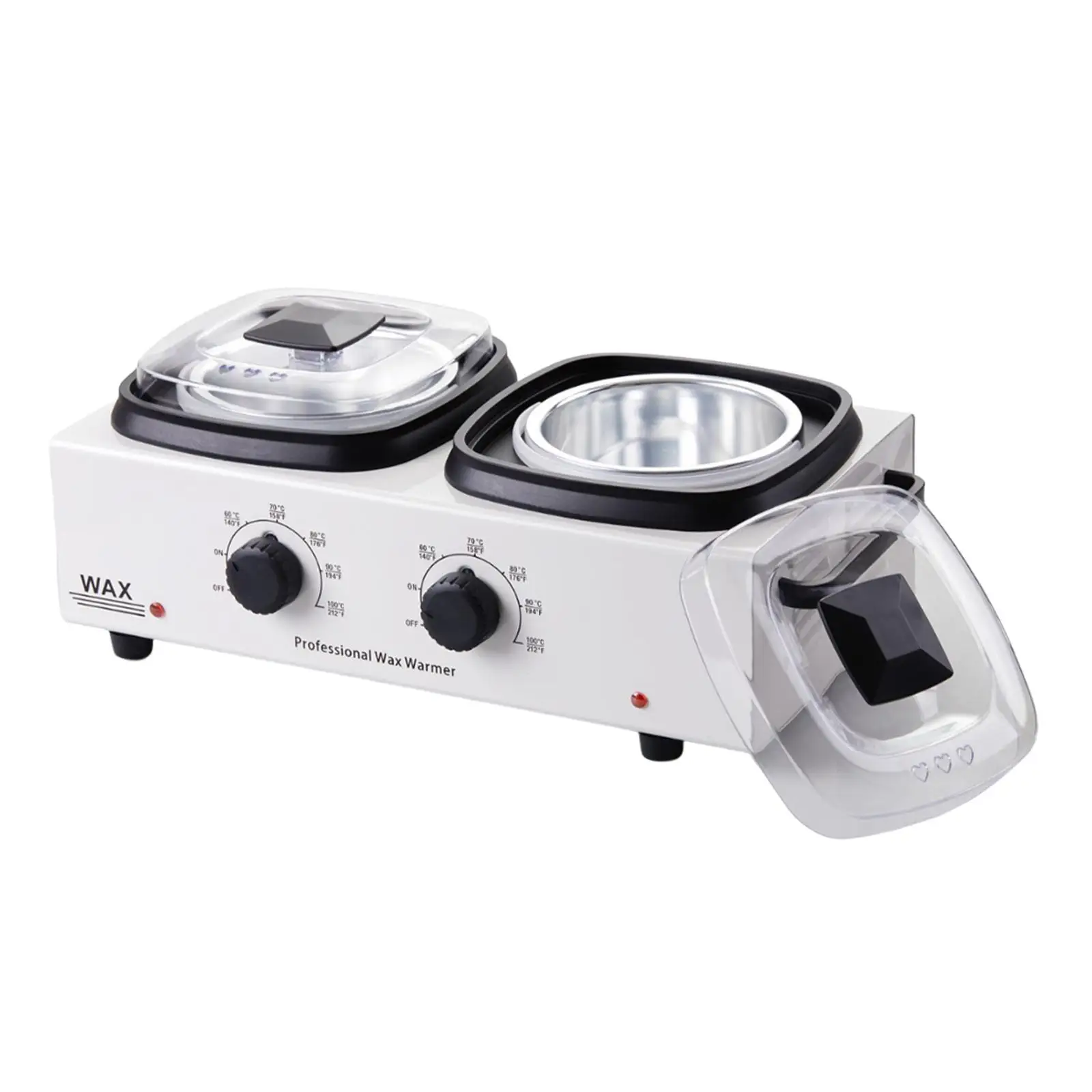 

Электрический воскоплав с двумя емкостями для салонов, спа-центров и домашнего использования (для депиляции)