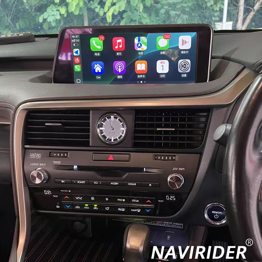 car radio built-in360 Stereo RHD Android 14 For Lexus Rx450h RX200t RX350 RX300 RX 450H 200t 350 2016-2019 Navi Carplay Screen
