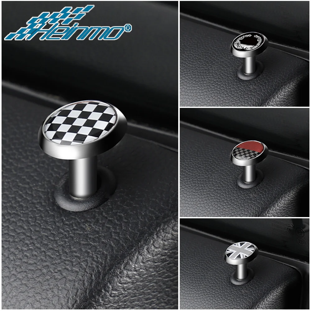 Compatible with MN Cooper S One JCW R50 R55 R56 R57 R58 R60 R61 F60 F55 F56 F57 Car Door Safety Metal Bolt Door Lock Button Pin