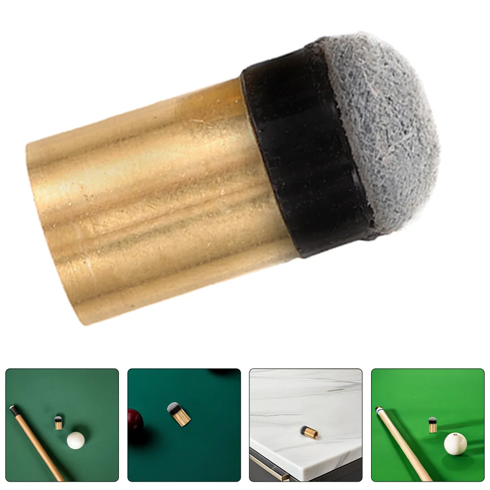 

5Pcs Billiard Cue Tip Repair Kit Brass Ferrule Screw-on Replacement Pool Cue Accessories for Stability and Easy Installation