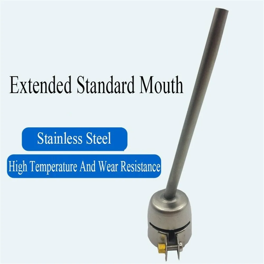 

5mm*130mm Long Tubular Standard Nozzle Weld Tip Hot Air Plastic Welder Heat Gun,