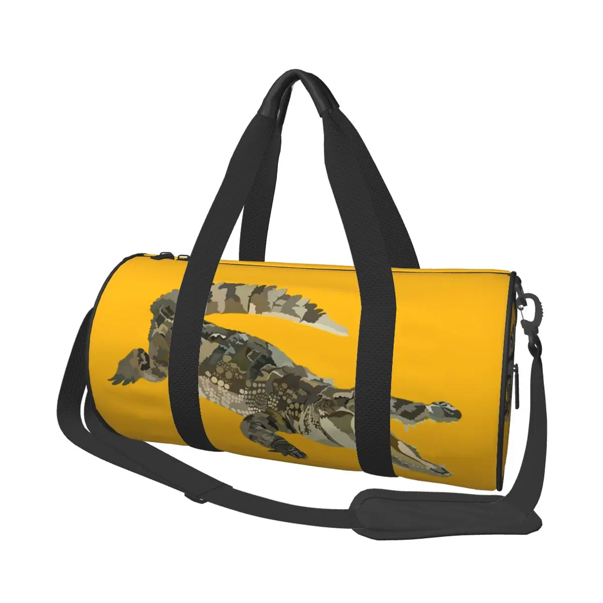 

C Is For Crocodile Большая спортивная сумка Многофункциональная дорожная сумка Duffle Сумки Сумка для фитнеса