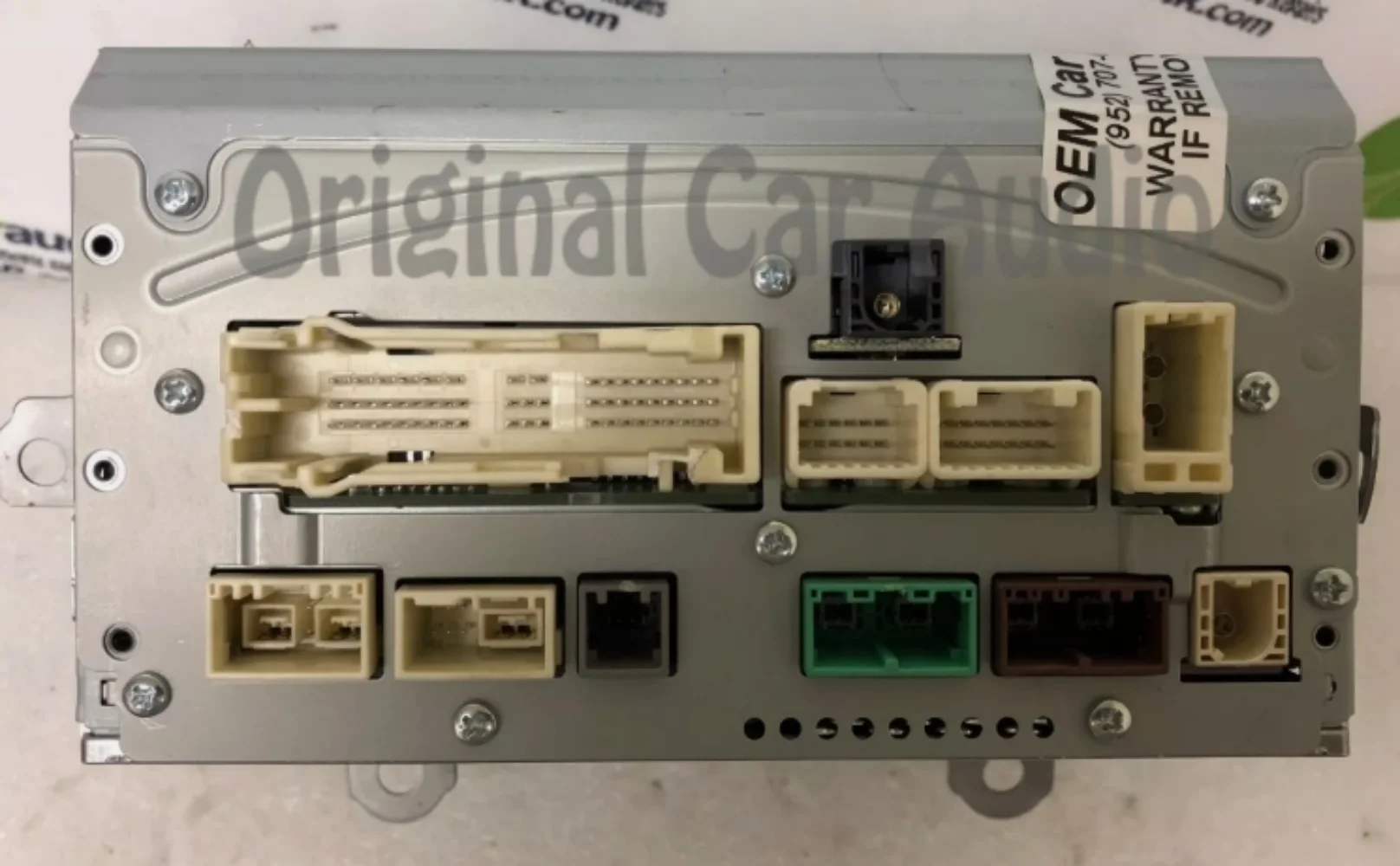 2015–2016 OEM Gracenote Navigation AM FM Single CD HD Radio