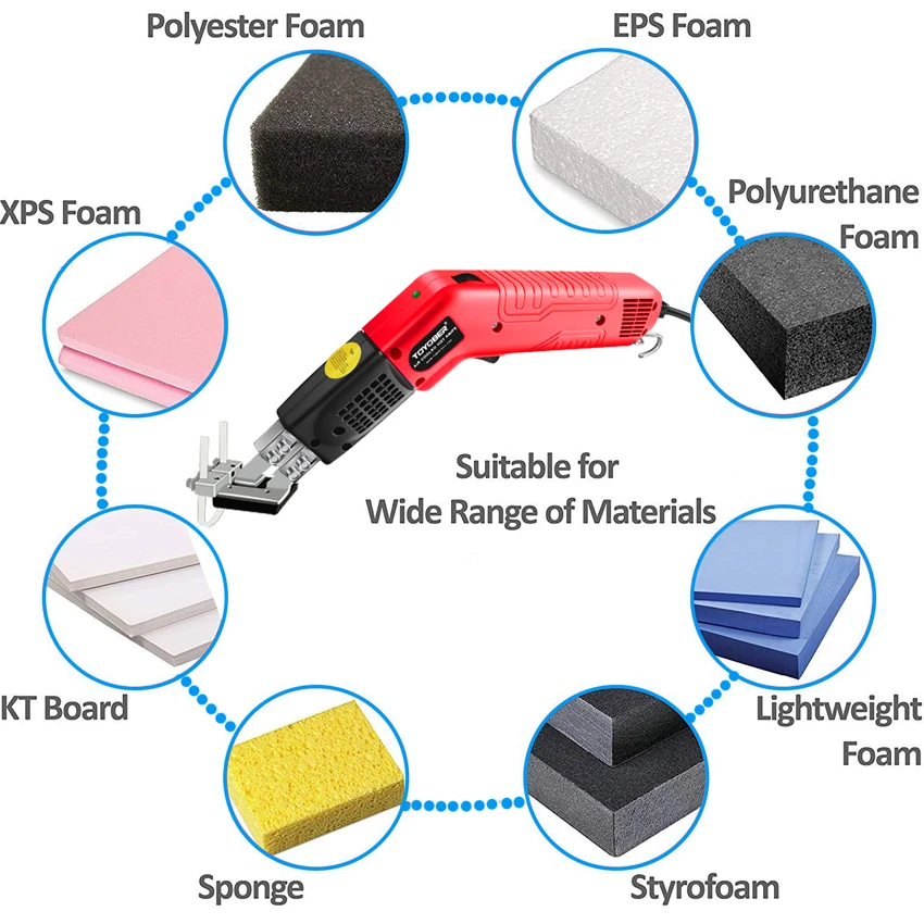 Styrofoam Groove Carve Foam Polystyrene Cutting Machine Pearl Cotton Grooving Sled Cutting Tool Hot Knife Cutter Foam Cutter