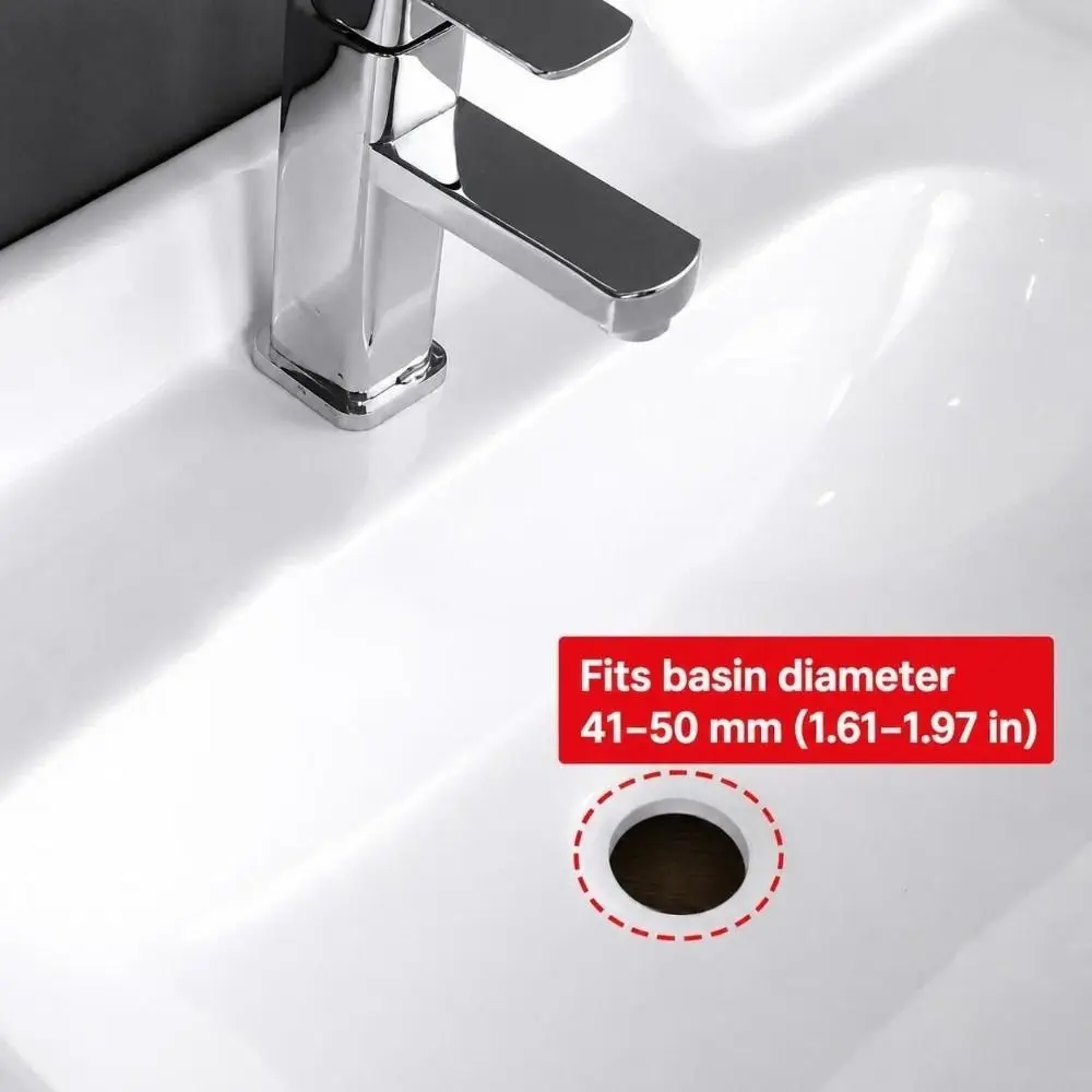 Push Bounce Drain Stopper Anti Clogging Without Overflow Sink Stopper Gun Gray Copper Material Sink Drain Wash Basin