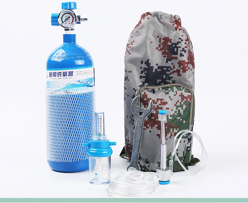 Portable medical oxygen cylinder 2L liter household