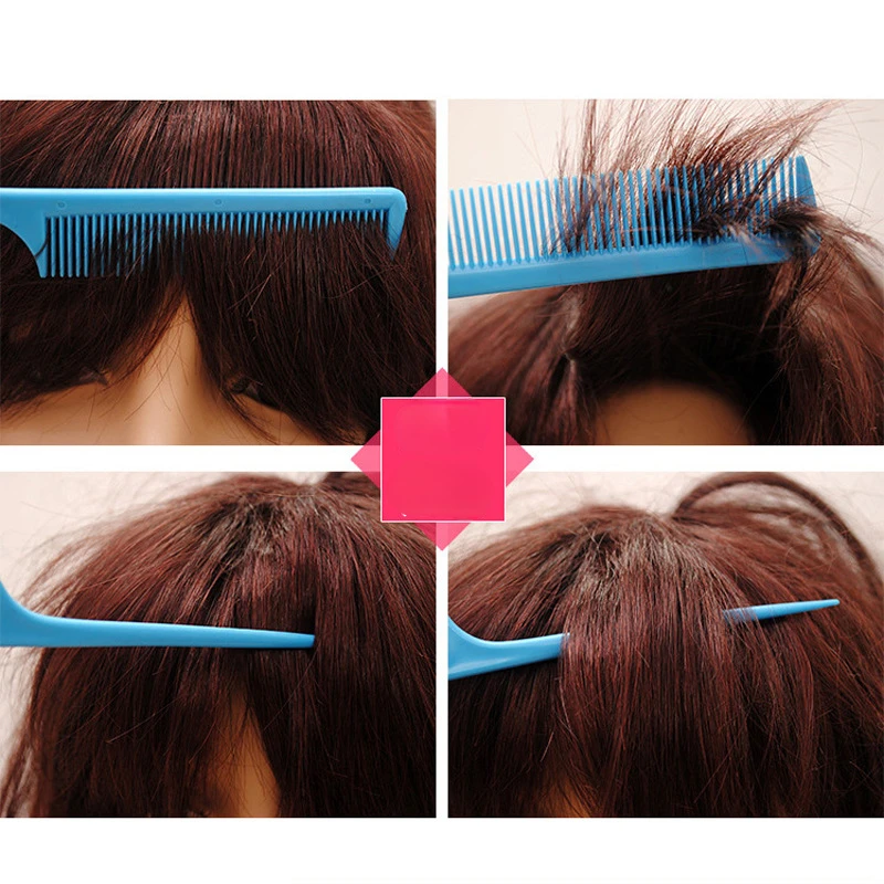 Hot Fashion Pin Tail Comb Rat Tail Comb Hairdressing Styling Teasing Comb Parting Hair Dye Brush